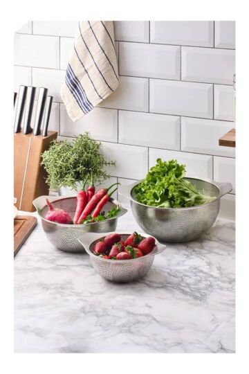 Aryıldız Ar264980 S/S Protools Kulplu Paslanmaz Çelik Süzgeç 26 Cm - ARYILDIZ (1)