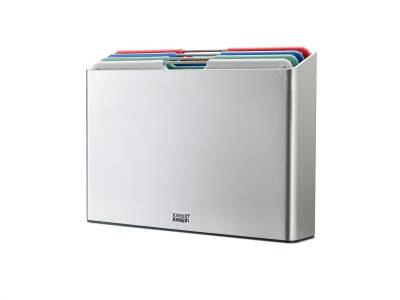 Joseph Joseph 60215 Folio Gümüş Büyük Kesme Tahtası Seti - JOSEPH JOSEPH