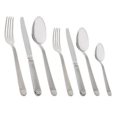 Jumbo 22706002 4200 Mat 12 Kişilik 84 Parça Çatal Kaşık Bıçak Takımı - JUMBO