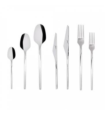 Jumbo 5100 Quartz Çatal Kaşık Bıçak Set 84 Parça 12 Kişilik - JUMBO