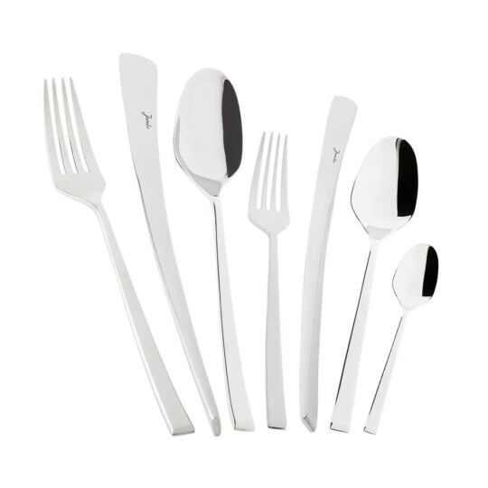 Jumbo 500.01.01.7584 5600 Arc 12 Kişilik 84 Parça Çatal Kaşık Bıçak Takımı - JUMBO