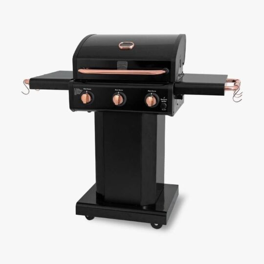 Kenmore PG-4030400LN-BC Gazlı 3 Ocaklı Barbekü – Siyah - KENMORE (1)