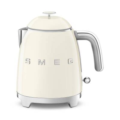 Smeg KLF05CREU 50's Style 0.8 Litre Krem Mini Kettle - SMEG