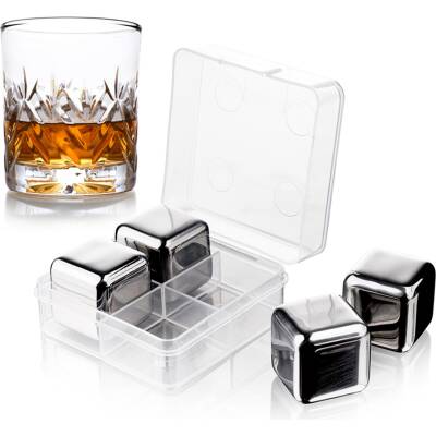 Vacu Vin 18603606 Viski Taşları 4 Parça Kutulu - VACU VİN