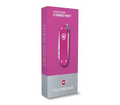 Victorinox 0.6221.251G Flamingo Party Classic Alox Çakı - 4