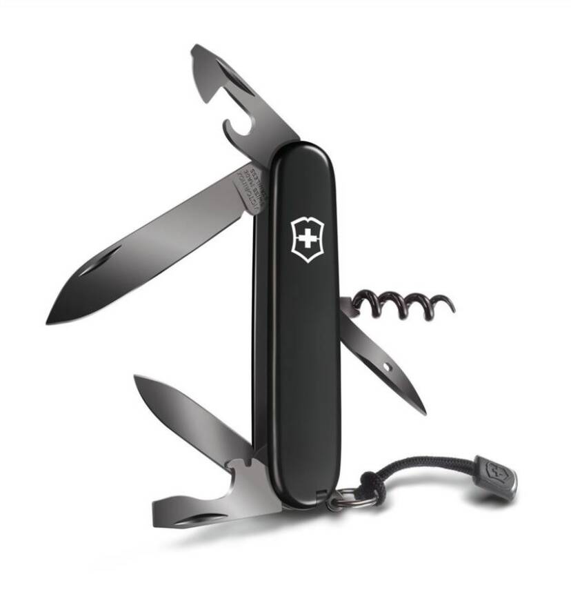 Victorinox 1.3603.31P Spartan Onyx Siyah Çakı - 2